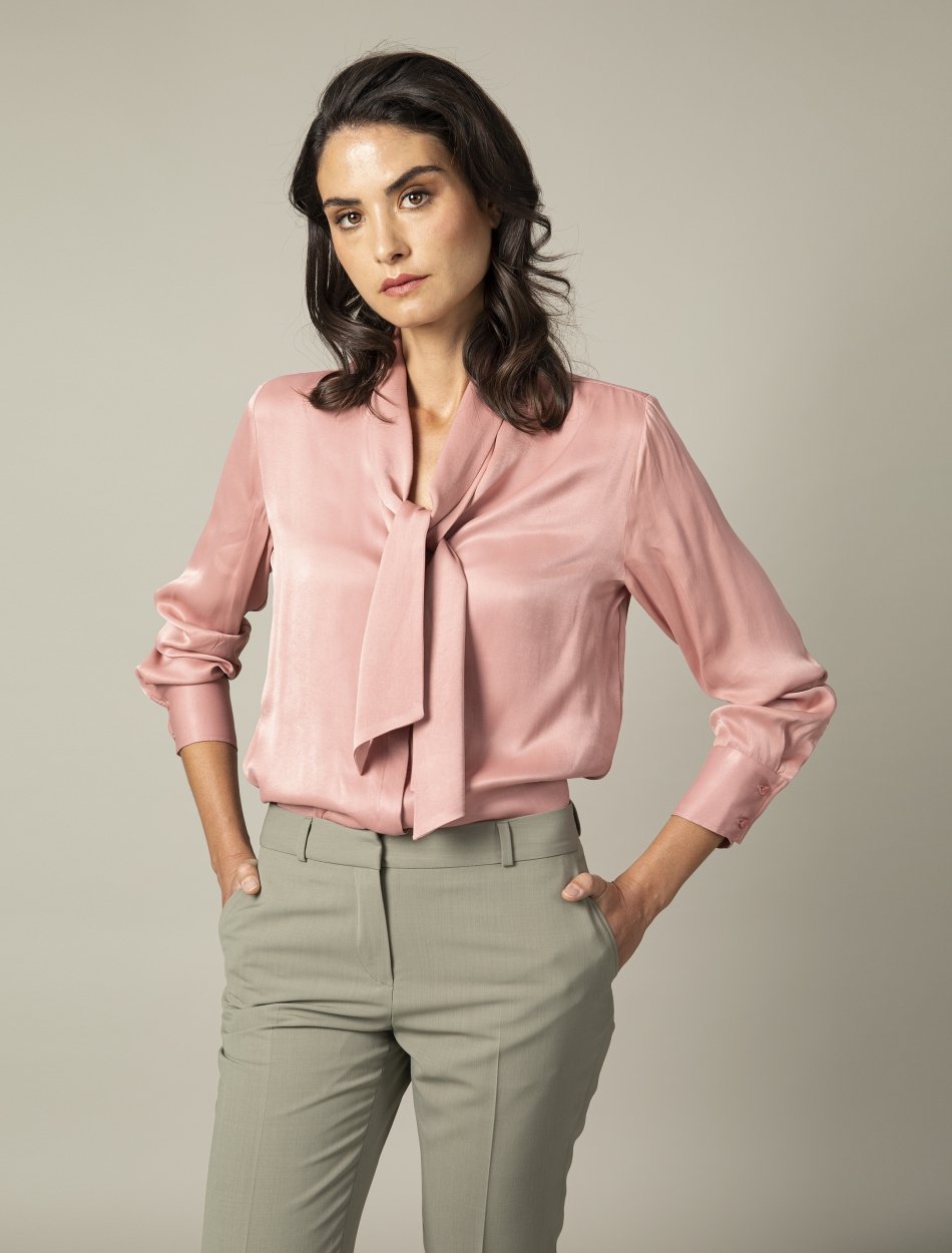 Bowa Blouse Oud roze | Cavallaro Napoli