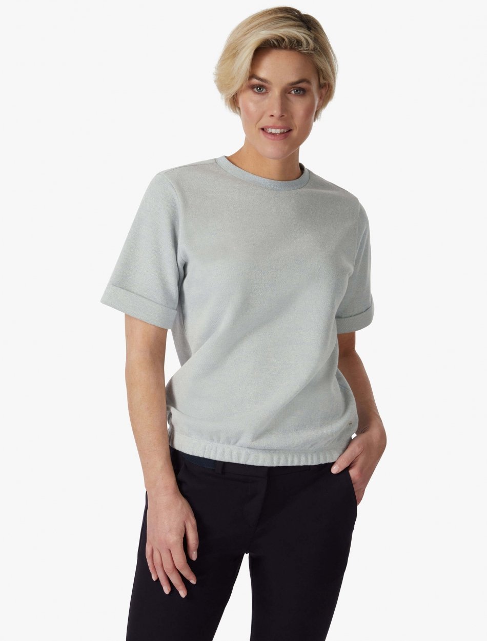Luda Sweat T-Shirt Blauw | Cavallaro Napoli