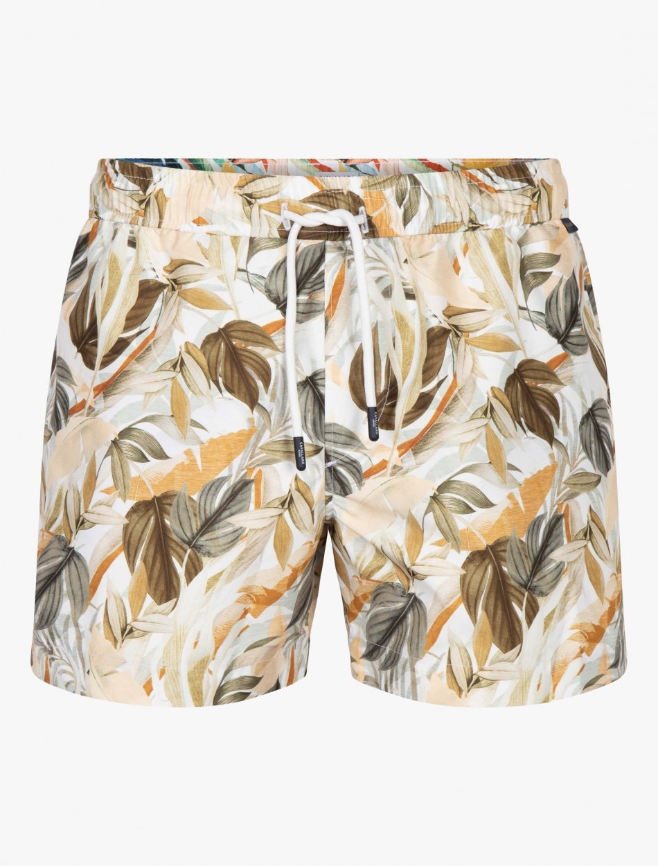 Mito Swimshort White Beige (100825) | Cavallaro Napoli