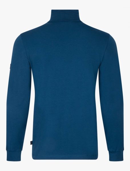 Baliani Roll Neck Petrol Blue (684000) | Cavallaro Napoli