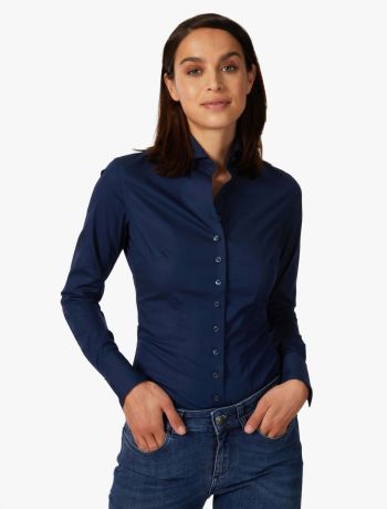 Assimileren overhemd litteken Italiaanse Dames Business Blouses | Cavallaro Napoli