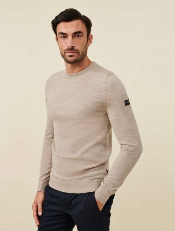 Merino R-neck Trui
