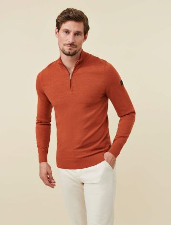 Merino Half Zip Pullover