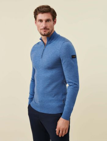 Merino Half Zip Pullover
