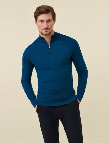 Merino Half Zip Pullover