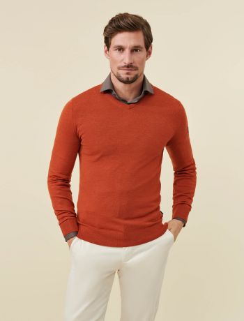 Merino V-Neck Pullover