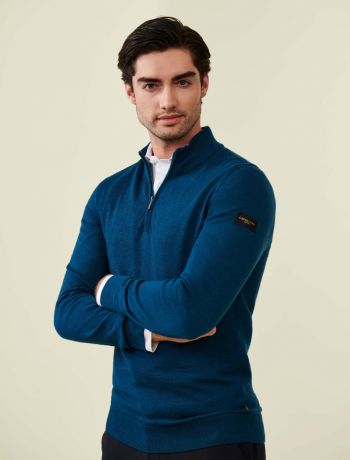Merino Half Zip Pullover