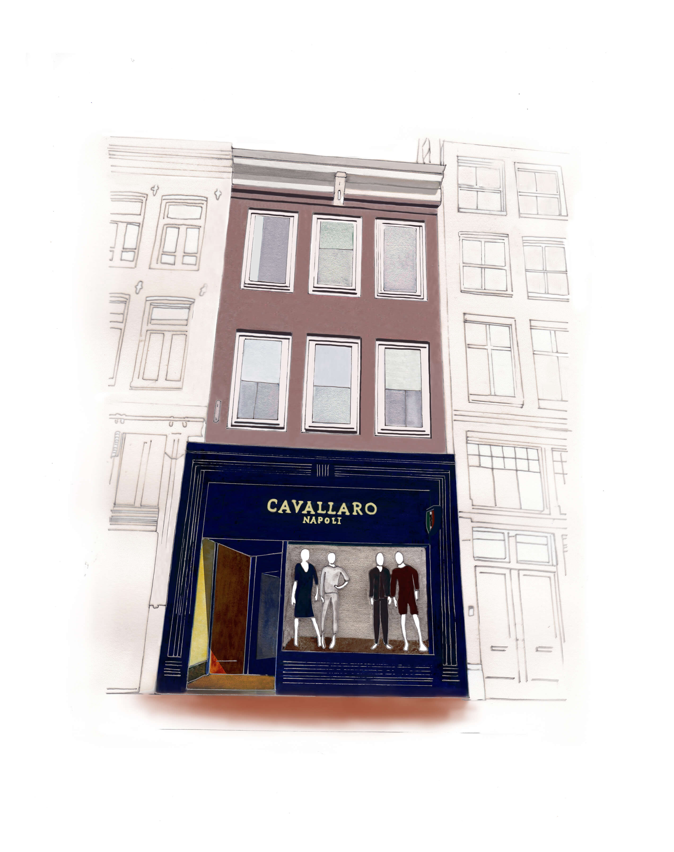 Brandstore Cavallaro Napoli Utrechtsestraat