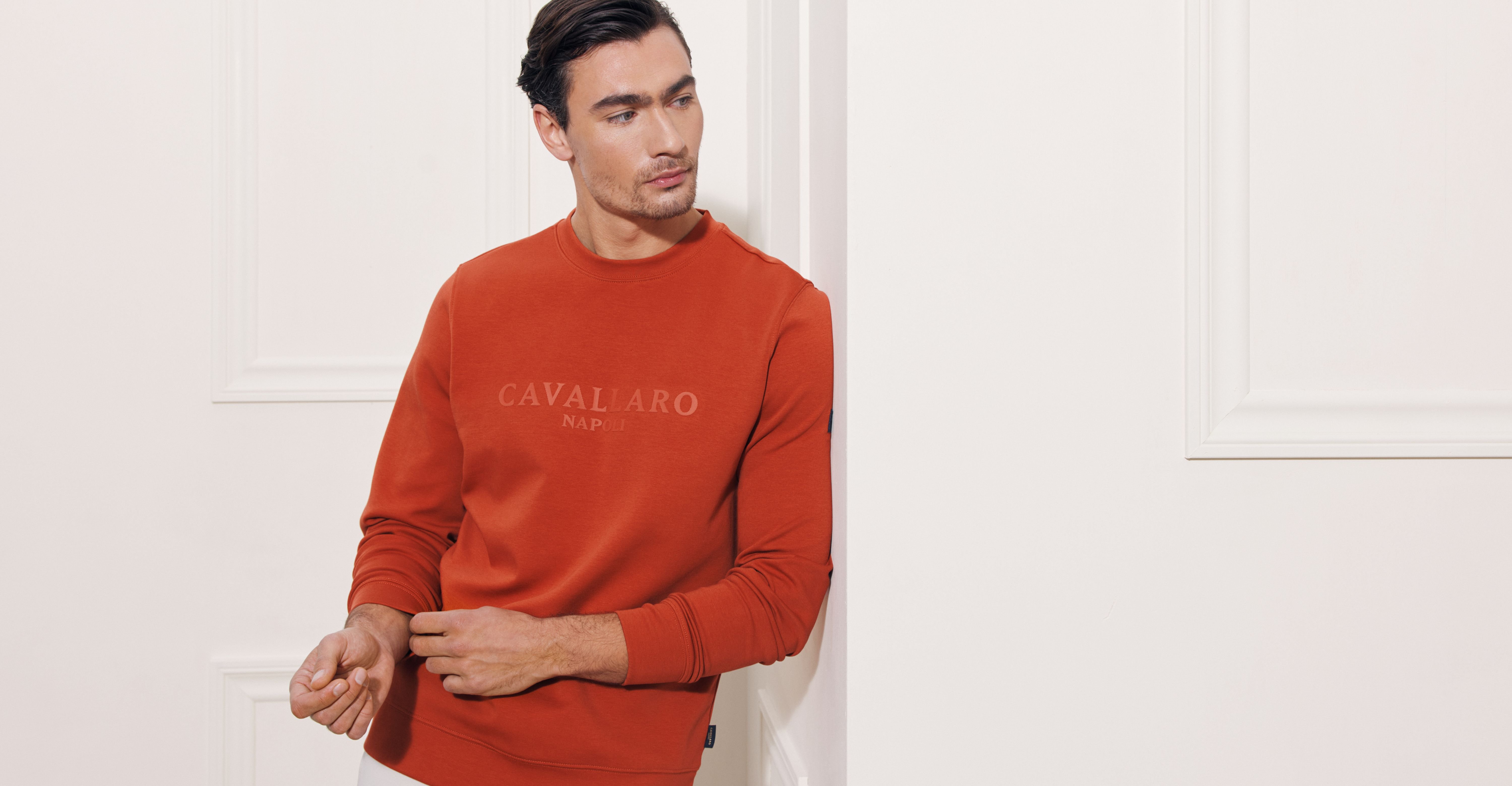 Celio Sweater Burnt Orange