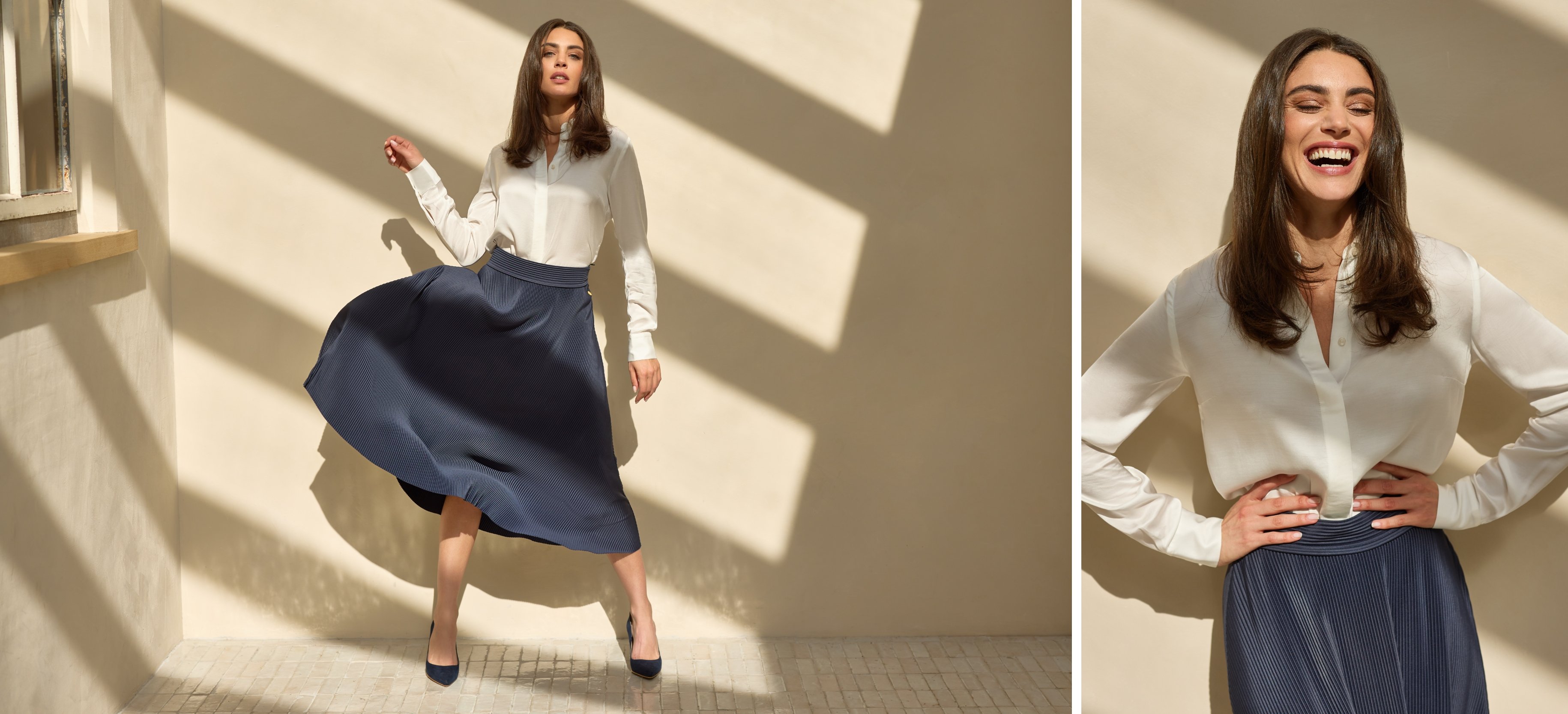 Giuliana Skirt Dark Blue