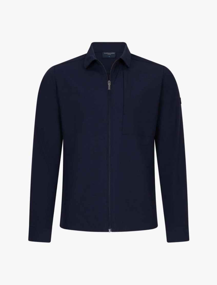 Pavenio overshirt donkerblauw