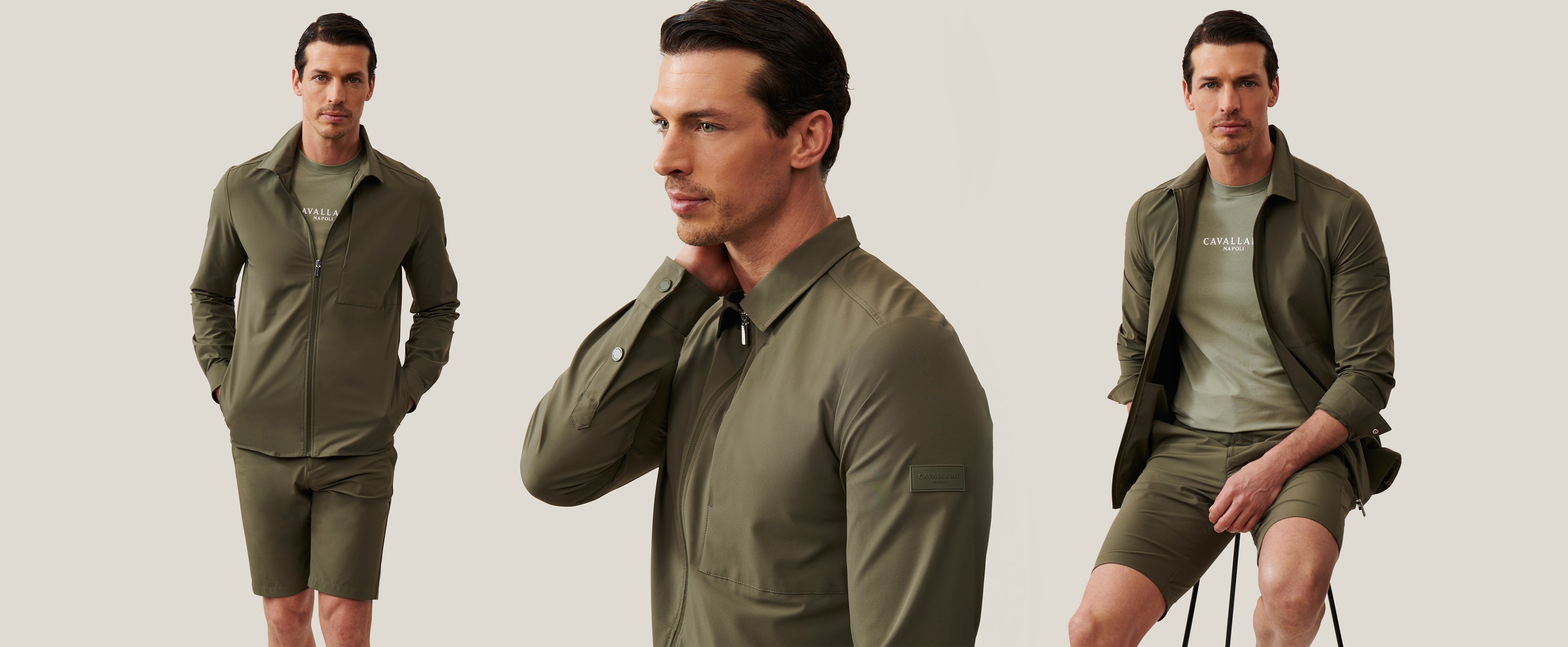 Pavenio overshirt in meerdere kleuren